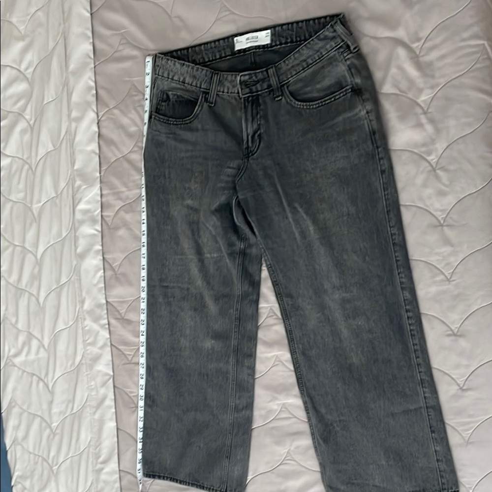 Gray Denim Jeans